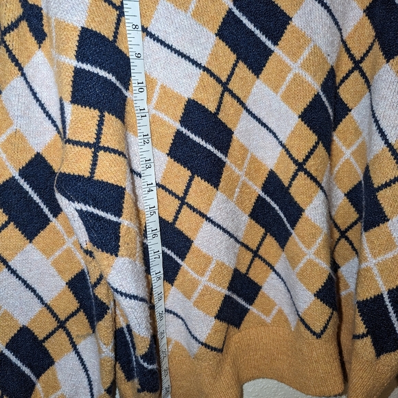 Free Assembly Adult Knit Sweater Extra Large XL Pull Over Orange Light Academia - Picture 6 of 12